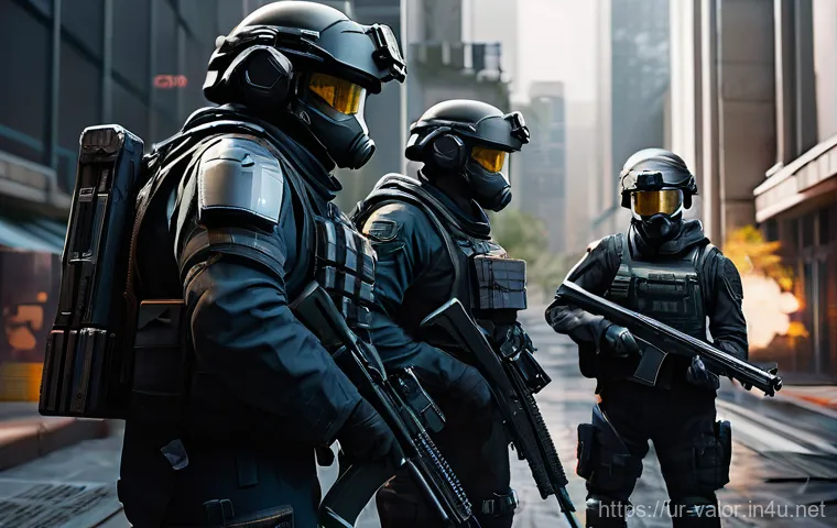발로란트 커뮤니티에서 배우는 꿀팁 - **Prompt 1: Agent Ability Execution & Teamwork** "A dynamic, high-action scene depicting Jett, a...