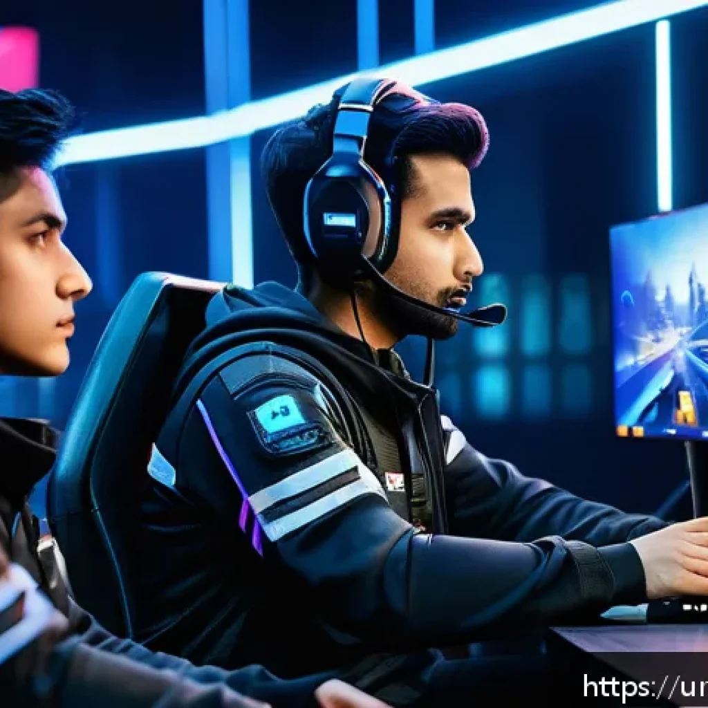 발로란트 유저 피드백 반영 콘텐츠 - A dynamic esports arena scene showing a diverse team of Valorant agents strategizing intensely befor...